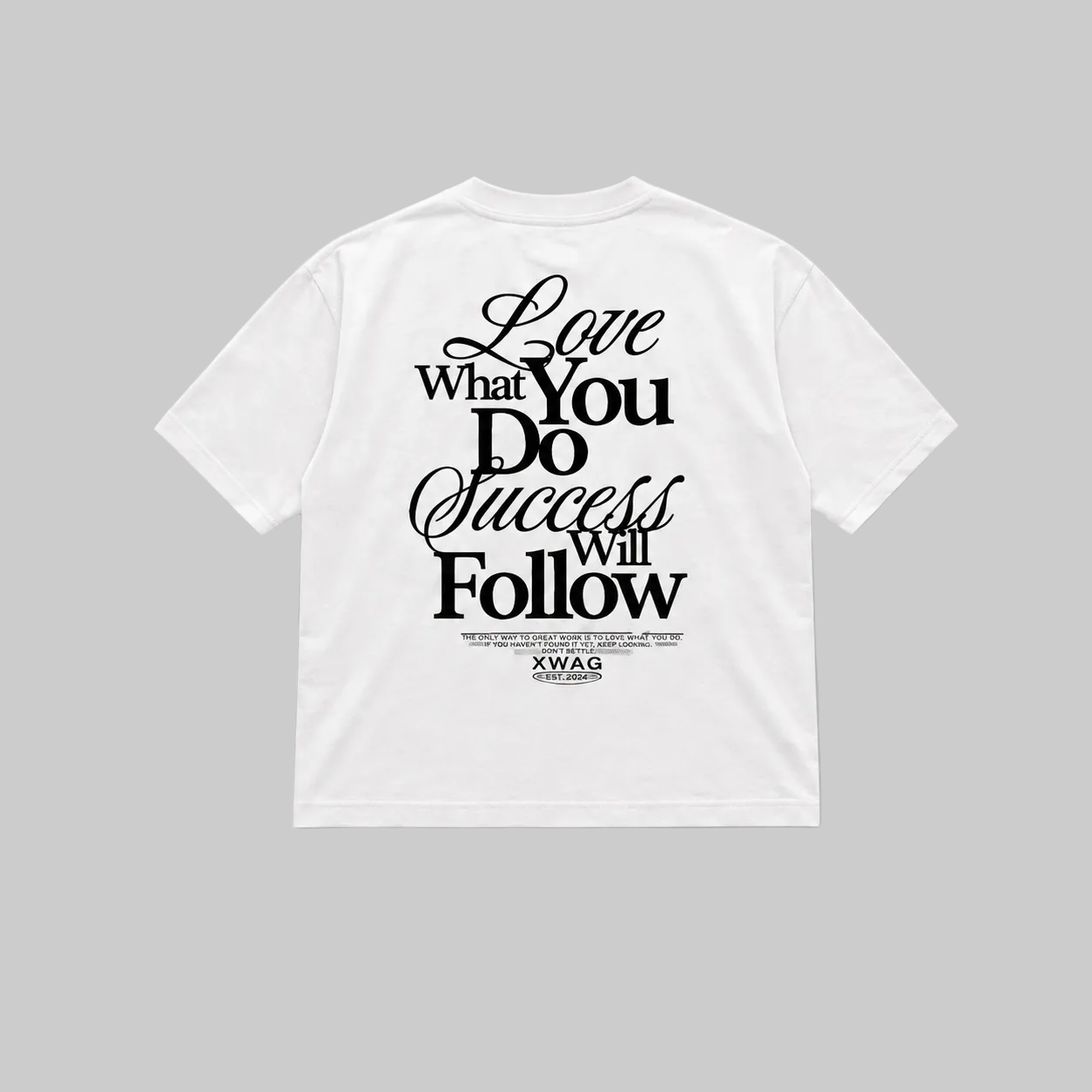Motivational T-Shirt back view